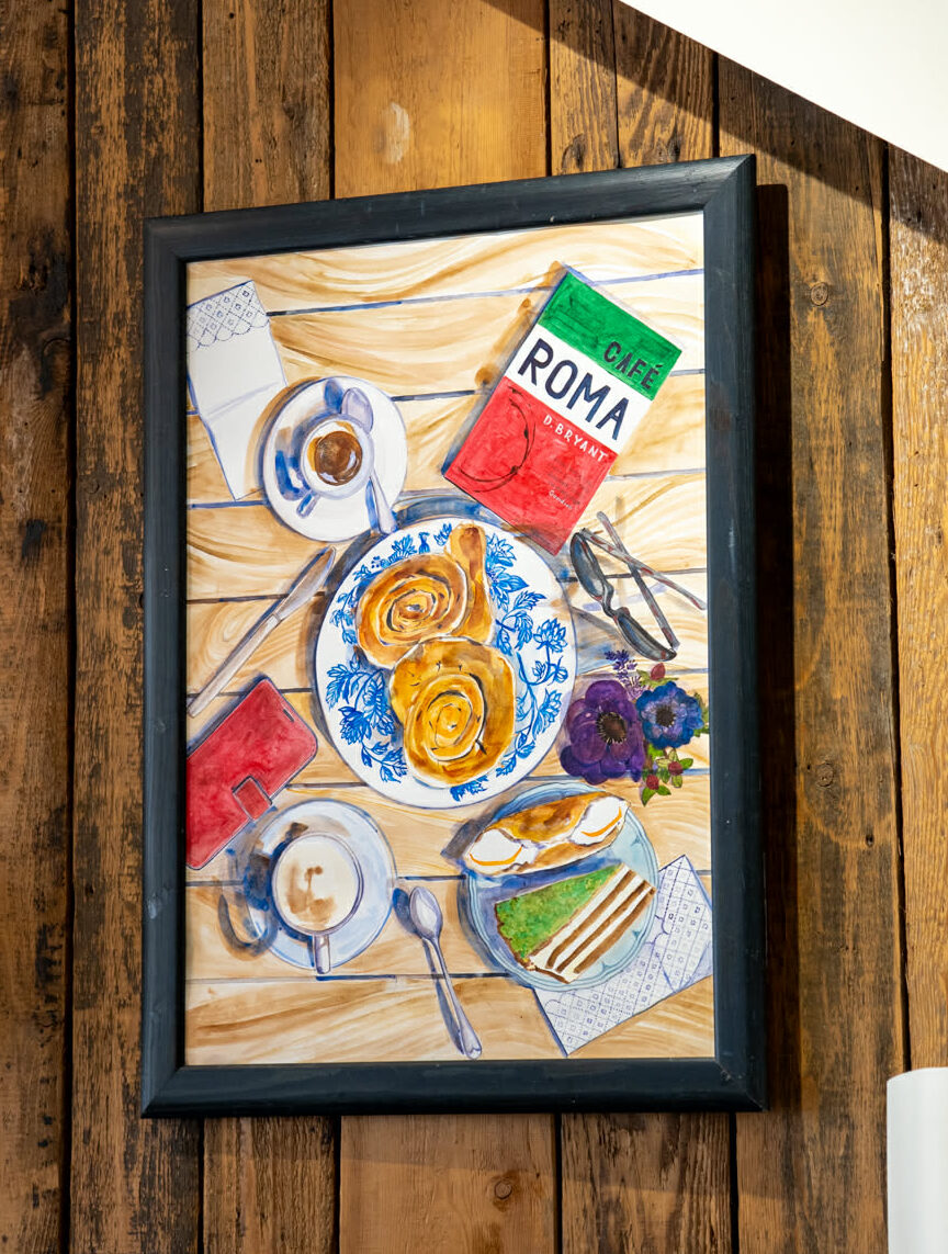 In Roma Coffee in Banbury you can find coffee, tea, Cakes, Sandwiches, Snacks, Salads, Croissants, breakfast, brunch, lunch! VISIT US!